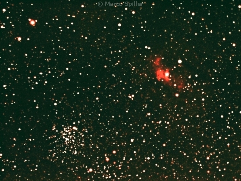 M 52 e NGC 7635